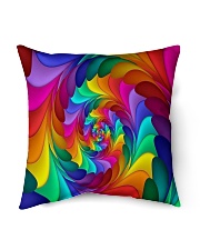 RAINBOW CANDY SPIRAL Indoor Pillow - 16” x 16” thumbnail