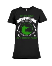 i am sniper gamer Premium Fit Ladies Tee thumbnail