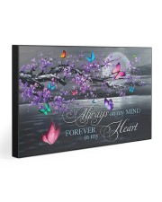 ALWAYS ON MY MIND FOREVER IN MY HEART 30x20 Gallery Wrapped Canvas Prints front
