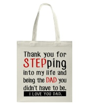 Thank you for stepping into my life - MB44 Tote Bag tile