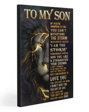 TO MY SON Gallery Wrapped Canvas Prints tile