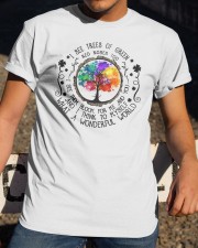WHAT A WONDERFUL WORLD Classic T-Shirt apparel-classic-tshirt-lifestyle-28