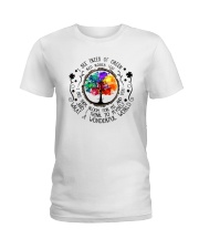 WHAT A WONDERFUL WORLD Ladies T-Shirt tile
