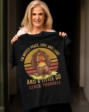 CLUCK YOURSELF Classic T-Shirt apparel-classic-tshirt-lifestyle-front-118