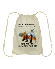 MOMS HIDING FROM THEIR KIDS Drawstring Bag tile