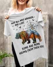 MOMS HIDING FROM THEIR KIDS Classic T-Shirt apparel-classic-tshirt-lifestyle-front-117