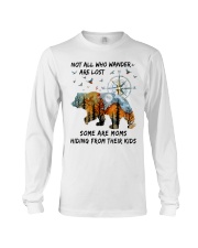 MOMS HIDING FROM THEIR KIDS Long Sleeve Tee tile