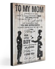 TO MY MOM 20x30 Gallery Wrapped Canvas Prints front