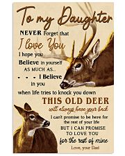 TO MY DAUGHTER Vertical Poster tile