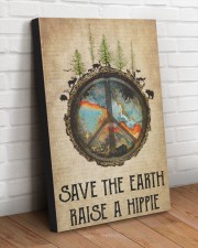 SAVE THE EARTH RAISE A HIPPIE 20x30 Gallery Wrapped Canvas Prints aos-canvas-pgw-20x30-lifestyle-front-14