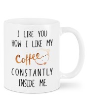 MY COFFEE CONSTANTLY INSIDE ME Mug front