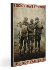 I GOT FAMILY 20x30 Gallery Wrapped Canvas Prints front