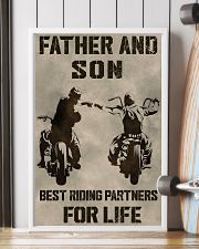 FATHER AND SON BEST RIDING PARTNERS FOR LIFE 11x17 Poster lifestyle-poster-4