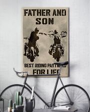 FATHER AND SON BEST RIDING PARTNERS FOR LIFE 11x17 Poster lifestyle-poster-7