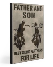 FATHER AND SON BEST RIDING PARTNERS FOR LIFE 20x30 Gallery Wrapped Canvas Prints thumbnail