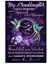 TO MY GRANDDAUGHTER Vertical Poster tile