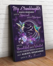 TO MY GRANDDAUGHTER 20x30 Gallery Wrapped Canvas Prints aos-canvas-pgw-20x30-lifestyle-front-14