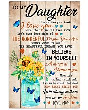 TO MY DAUGHTER Vertical Poster tile