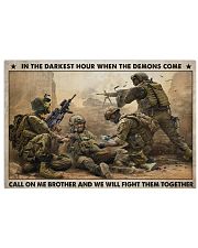 WE WILL FIGHT THEM TOGETHER Horizontal Poster tile