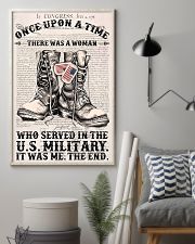 A WOMAN WHO SERVED IN THE US MILITARY 16x24 Poster lifestyle-poster-1