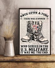A WOMAN WHO SERVED IN THE US MILITARY 16x24 Poster lifestyle-poster-3