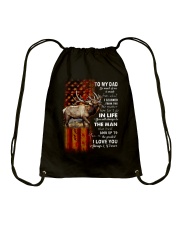 To my dad - MB62 Drawstring Bag thumbnail