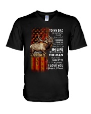 To my dad - MB62 V-Neck T-Shirt thumbnail