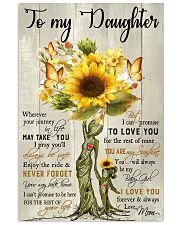 TO MY DAUGHTER Vertical Poster tile