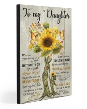 TO MY DAUGHTER 20x30 Gallery Wrapped Canvas Prints front