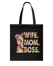 WIFE MOM BOSS Tote Bag tile