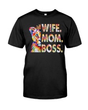 WIFE MOM BOSS Classic T-Shirt front