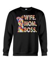 WIFE MOM BOSS Crewneck Sweatshirt tile