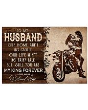 TO MY HUSBAND 17x11 Poster thumbnail