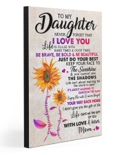 TO MY DAUGHTER 20x30 Gallery Wrapped Canvas Prints front