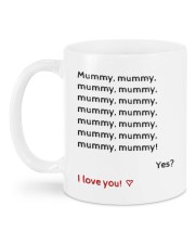 MUMMY I LOVE YOU Mug back