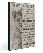 TO MY DAUGHTER 20x30 Gallery Wrapped Canvas Prints front