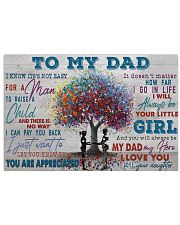 TO MY DAD - MB206 24x16 Poster front