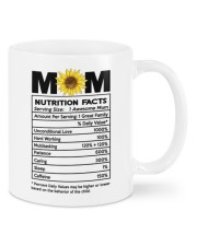 NUTRITION FACTS Mug front