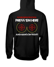 PRESS'EM HERE AND HANG ON TIGHT - MB325 Hooded Sweatshirt tile