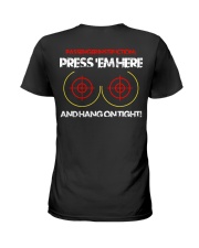 PRESS'EM HERE AND HANG ON TIGHT - MB325 Ladies T-Shirt tile