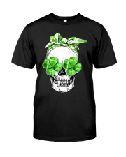 SHAMROCK SKULL Classic T-Shirt front