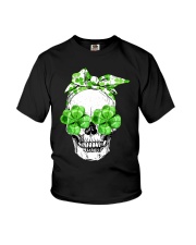 SHAMROCK SKULL Youth T-Shirt thumbnail