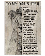 TO MY DAUGHTER Vertical Poster tile