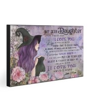 TO MY DAUGHTER 30x20 Gallery Wrapped Canvas Prints front