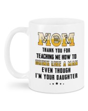 DRINK LIKE A MAN Mug back
