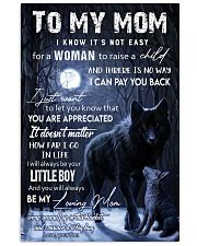 TO MY MOM Vertical Poster tile