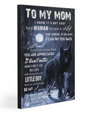 TO MY MOM 20x30 Gallery Wrapped Canvas Prints front