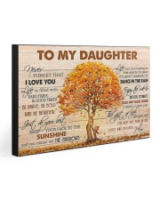 TO MY DAUGHTER 30x20 Gallery Wrapped Canvas Prints front
