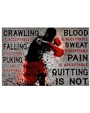 QUITTING IS NOT 17x11 Poster thumbnail