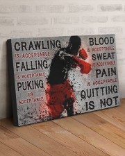 QUITTING IS NOT 30x20 Gallery Wrapped Canvas Prints aos-canvas-pgw-30x20-lifestyle-front-07
